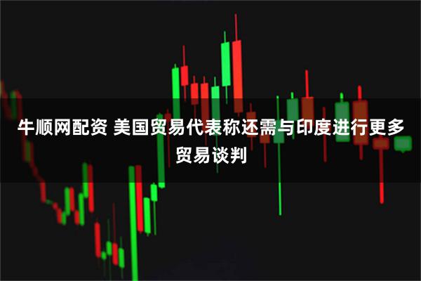 牛顺网配资 美国贸易代表称还需与印度进行更多贸易谈判